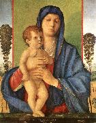 BELLINI, Giovanni Madonna degli Alberetti  25 oil painting on canvas